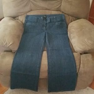 Ann Taylor bootcut dark denim jeans